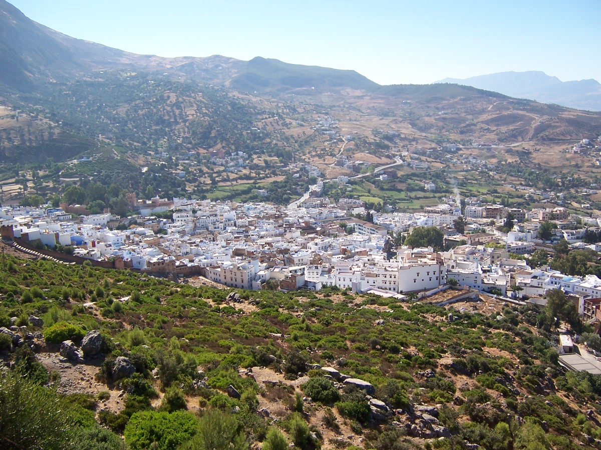 MoroccoChefchaouen fromhill1