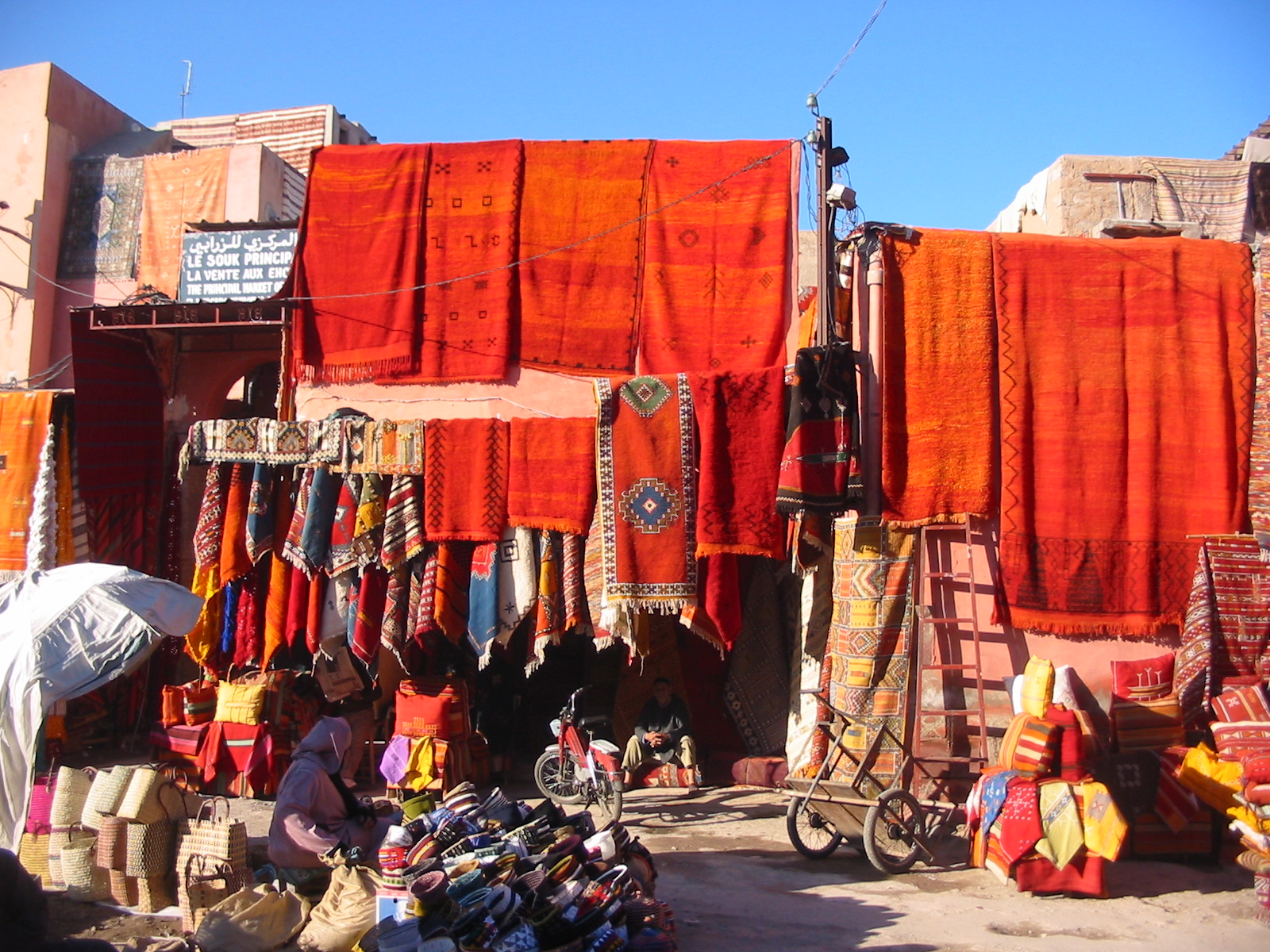 Carpets in Marrakech