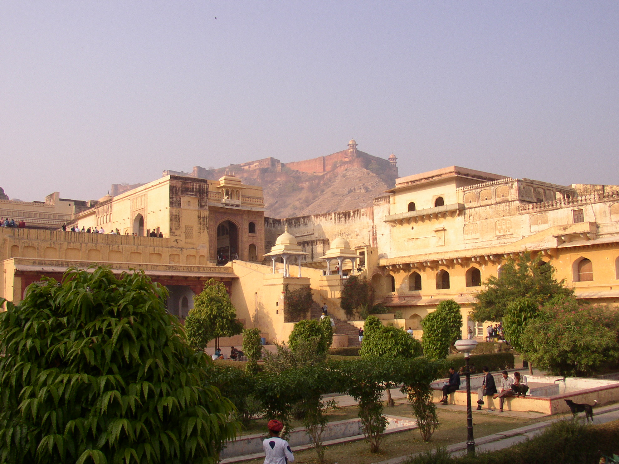 Amber Fort 2C Jaigarh Fort in background