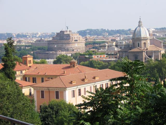 Roma view gianicolo