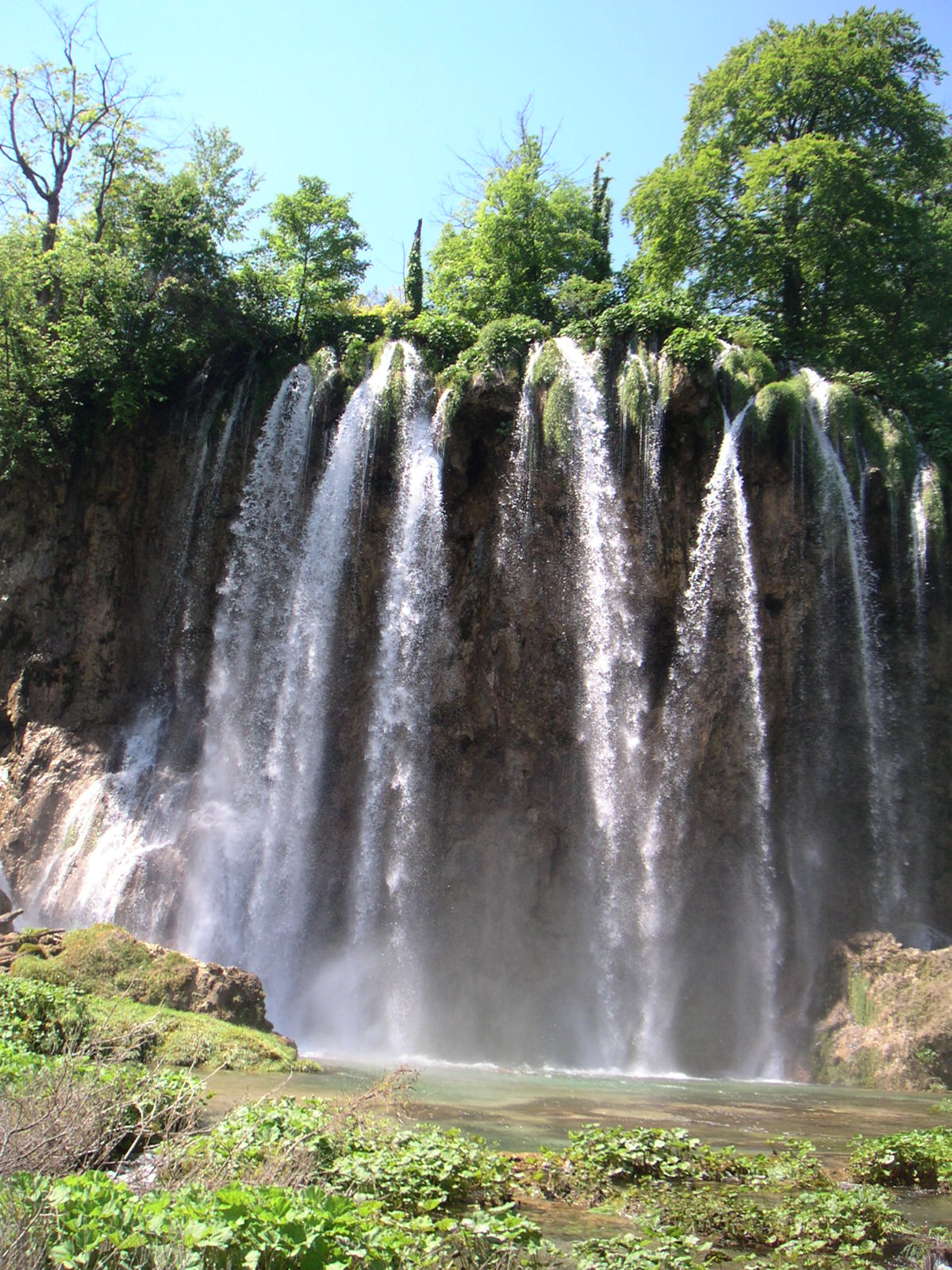 Parc national des lacs de Plitvice Chutes d 27eau